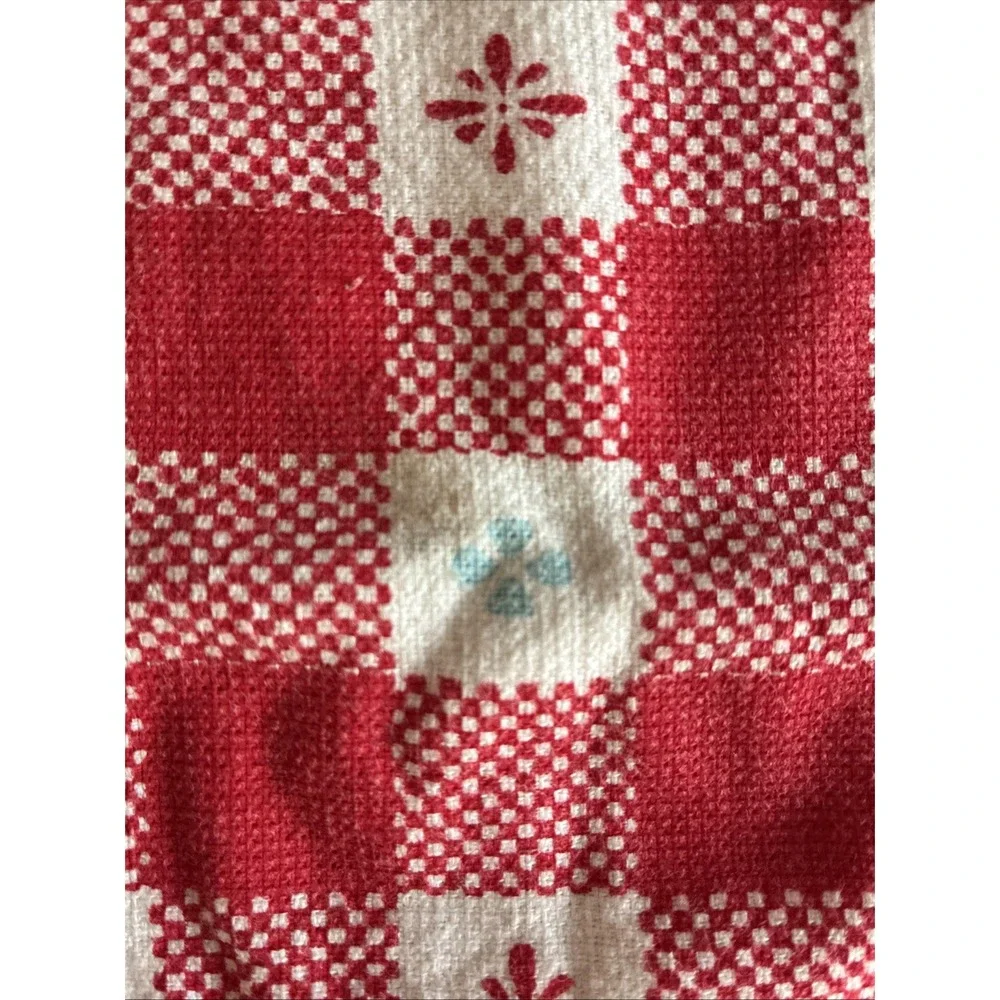 Pioneer Woman Dish towels Sweet Rose And Checkered Discontinued Pattern